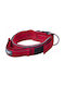 Armored Tech Dog Collar Large Red