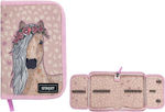 Street Lovely Tale Pencil Case with 1 Compartment Pink