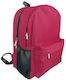 +Efo Duo Schulranzen Rucksack Junior High-High School mit Flaschenhalter Rote 30lt 31 x 20 x 41cm