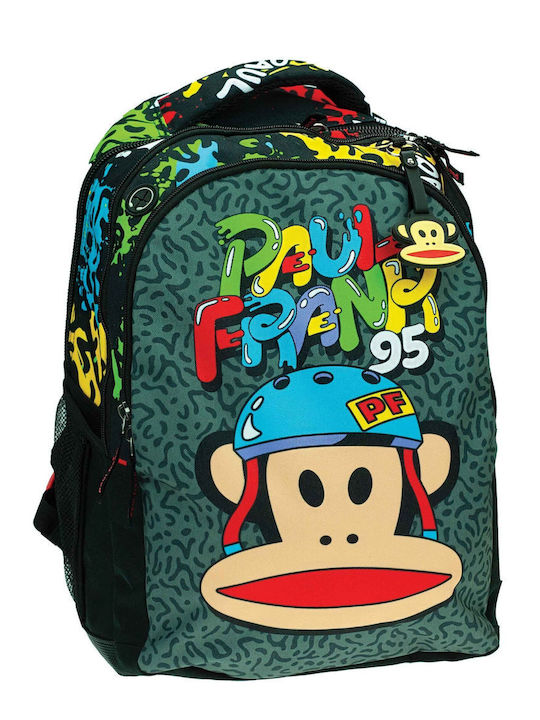 Back Me Up Skate School Bag Backpack Elementary, Elementary in Green color