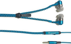 ZZiPP ZZACC1BL In-ear Handsfree με Βύσμα 3.5mm Μπλε