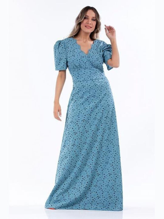 Bellino Maxi Βραδινό Φόρεμα Navy Μπλε