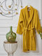 Cokitex Pure Collar Bathrobe Yellow