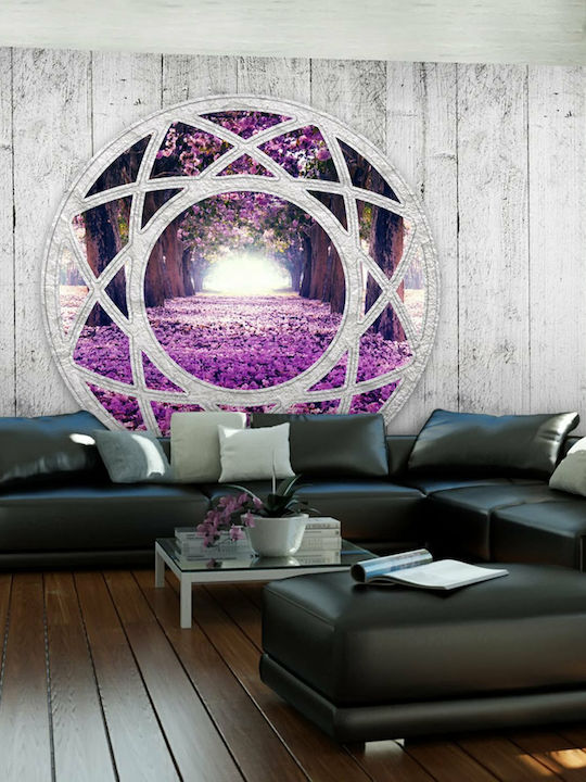 Wall Mural Fabric Fuchsia 400x280cm