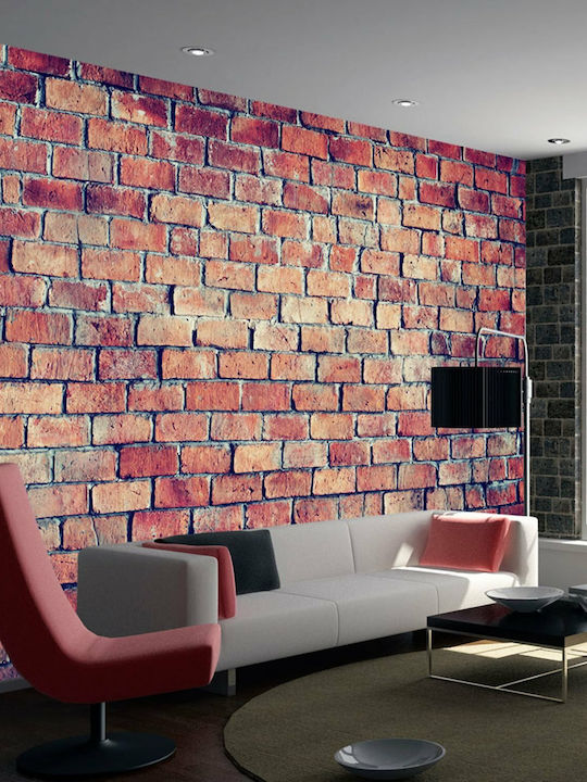 Wall Mural Fabric Red L200xW140cm