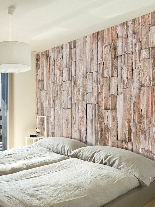 Wall Mural Fabric Beige L1000xW50cm