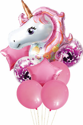 Set of 8 Balloons Foil Birthday-Celebration