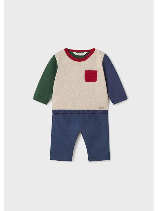 Mayoral Kids Set with Pants Winter 2pcs Multico...