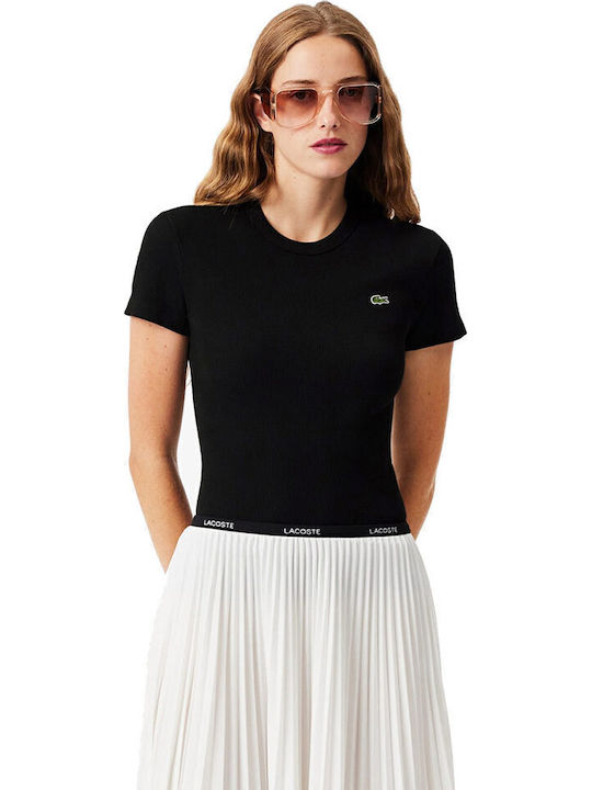 Lacoste Core Collection Women's T-shirt Black