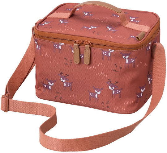 Fresk Fresk Schulische Isolierte Kinder Lunchtasche Umhängetasche 4,5 Liter Braune 18x15x23cm
