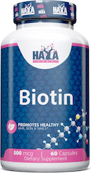 Haya Labs Biotin Vitamina pentru Părul & Pielea 60 capace