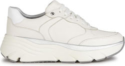 Geox Diamanta Γυναικεία Sneakers Λευκά