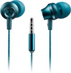Canyon SEP-3 În ureche Handsfree cu două căști cu mufă 3.5mm Albastru