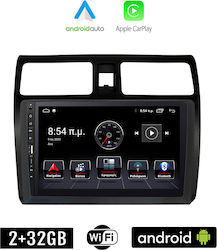 Booma Car-Audiosystem für Suzuki Swift 2005-2011 (Bluetooth/USB/WiFi/GPS/Apple-Carplay/Android-Auto) mit Touchscreen 9"