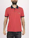 Polo Kurzarmbluse Orange