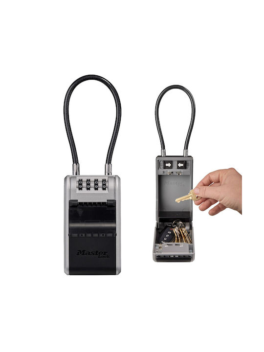 Master Lock Wall Key Holder Metallic 5482D with Combination 76x56cm
