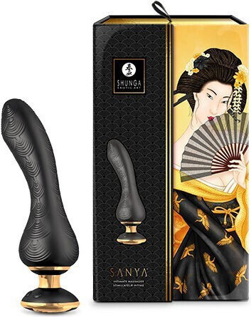 Shunga Вибратор G-Spot 18.5см Черен