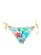 Drea Seasalt Bikini Slip με Κορδονάκια Τιρκουάζ