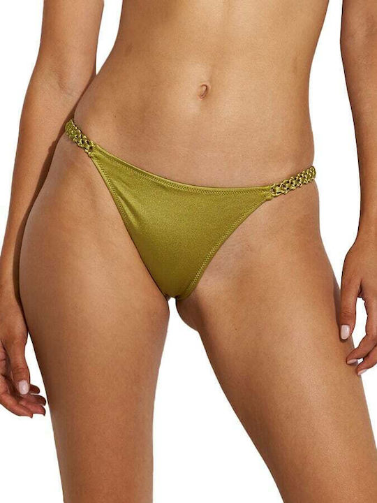 Watercult Bikini Slip Πράσινο