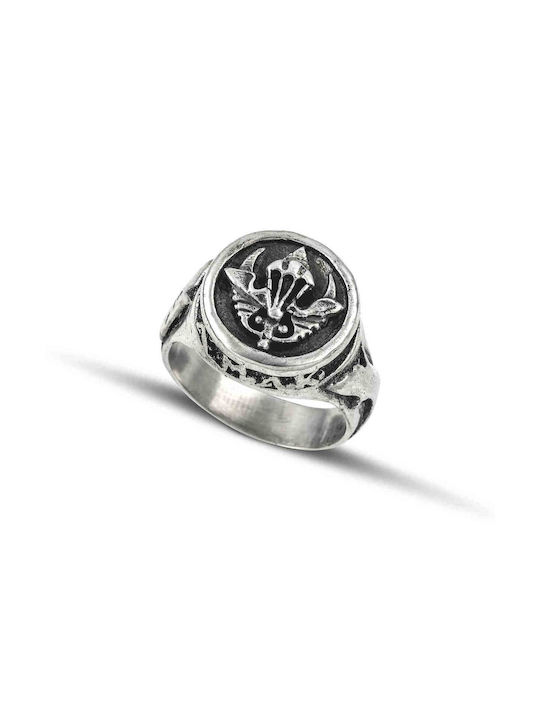 Hillas Herren Ring aus Silber