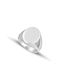 Hillas Men's Silver Ring