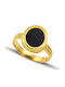Hillas Мъжки Пръстен с Камъни от Злато 14K