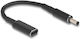 Powertech σε Dell 4.5x3.0mm Μετατροπέας DC male σε USB-C female 1τμχ