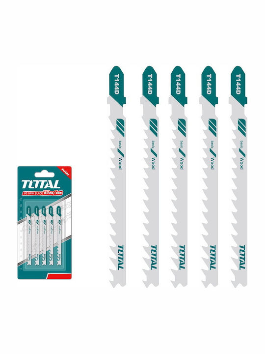 Total TAC51144D Λάμες για Ξύλο 100mm 5τμχ