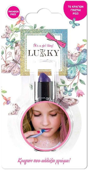 Lukky Cosmetics Toys Color Changing Lipstick Various Designs 1pc