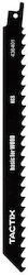 Tactix Jig Saw Blades of Wood 2 Pieces