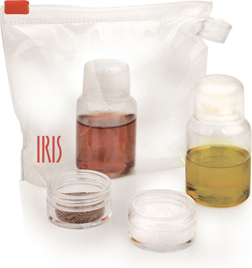 Iris Barcelona Oil & Vinegar Set with Salt & Pepper Plastic 50ml