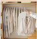 Mulex Fabric Hanging Storage Case For Clothes 60x60x120cm 1pcs