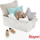 Rayen Fabric Drawer Organizer For Clothes in Gray Color 60x40x20cm 1pcs