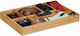 Relaxdays Organizator De Sertare Bej 32x45x5cm