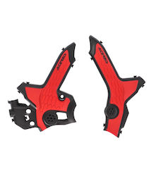 Acerbis X-Grip Motorcycle Frame Protectors Honda CRF 450 Red Acerbis X-Grip Motorcycle Frame Protectors Honda CRF 450 Red
