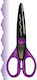 Scissors for Crafts 16cm with Metallic Blade Purple 1pcs