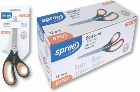 Spree Foarfecă 24buc cu Inox Lamă Negru 1buc