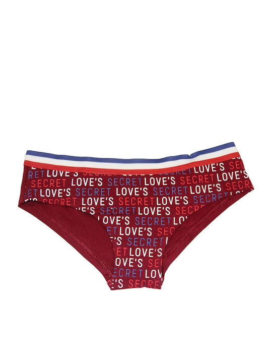 Papatya Ic Giyim Femeie Boxer Burgundy