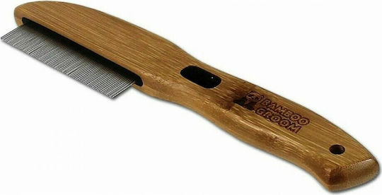 Bamboo Groom Pieptene Mediu pentru diverse lungimi de păr pentru Îndepărtarea Părului