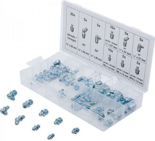 BGS Technic BGS-8065-1 Sfârcitura De Ungere Pentru Scule Electrice Set 70 Bucăți