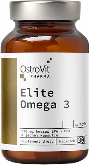OstroVit Elite Omega 3 Fischöl 1000mg 30 Mützen