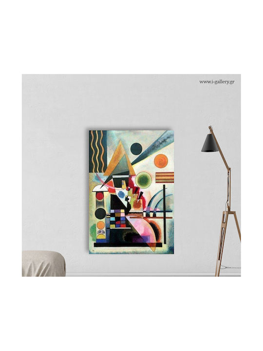 I-gallery Πίνακας Αντίγραφο του Wassily Kandinsky σε Καμβά 60x90cm