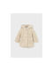 Mayoral Girls Coat Beige with Ηood