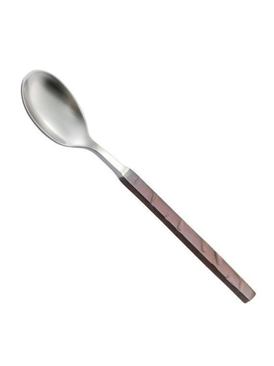 EME Set Löffel Dessert / Eiscreme Rostfreier Stahl Silber 14cm 12 Stück