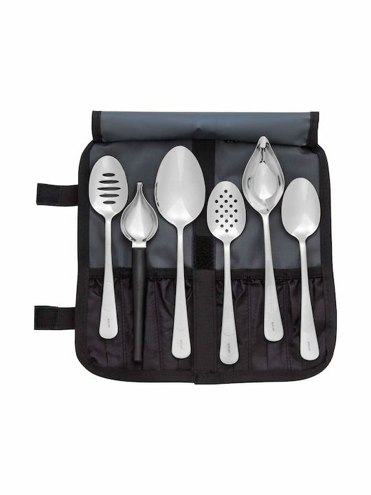 Mercer Culinary Φαγητού Ανοξείδωτα Ασημί M35155 7τμχ