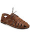 Βάκχος Men's Sandals Brown