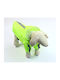 Animal Hundemantel Wasserdicht Kapuzen Grün mit Rückenlänge 45 cm.