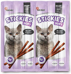 Akinu Λιχουδιές σε Stick για Γάτα 6τμχ 5gr Akinu Λιχουδιές σε Stick για Γάτα 6τμχ 5gr
