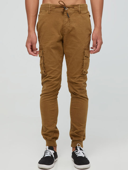 Aristoteli Bitsiani Men's Trousers Cargo Brown