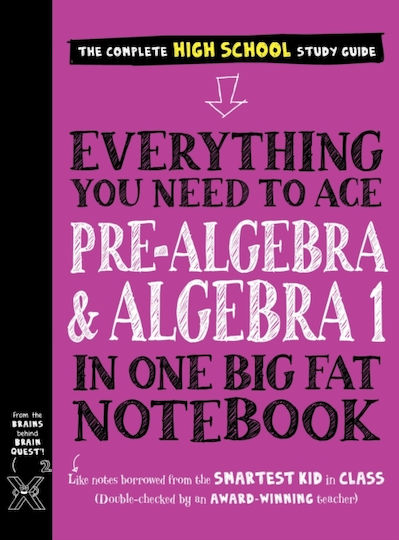 Alles Was Du Brauchst, Um Pre-Algebra Und Algebra I Zu Beherrschen In Einem Riesigen Dickes Notizbuch
